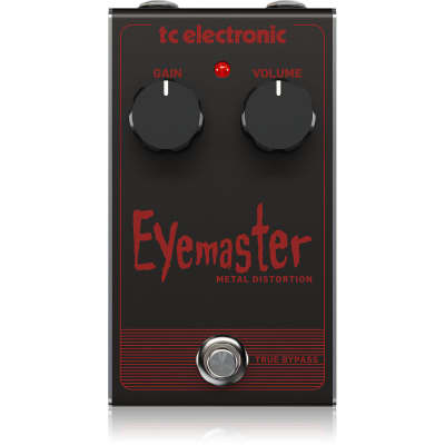 Reverb.com listing, price, conditions, and images for tc-electronic-eyemaster-metal-distortion