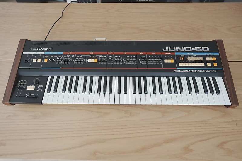 🎁SALE!! ✅ Roland Juno-60 ✅ Perfect working ✅ incl PowerTrans to 100-240V image 1