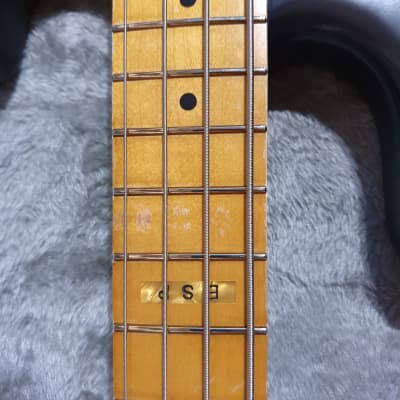 ESP E-II vintage precision bass PJ Maple fretboard black image 10