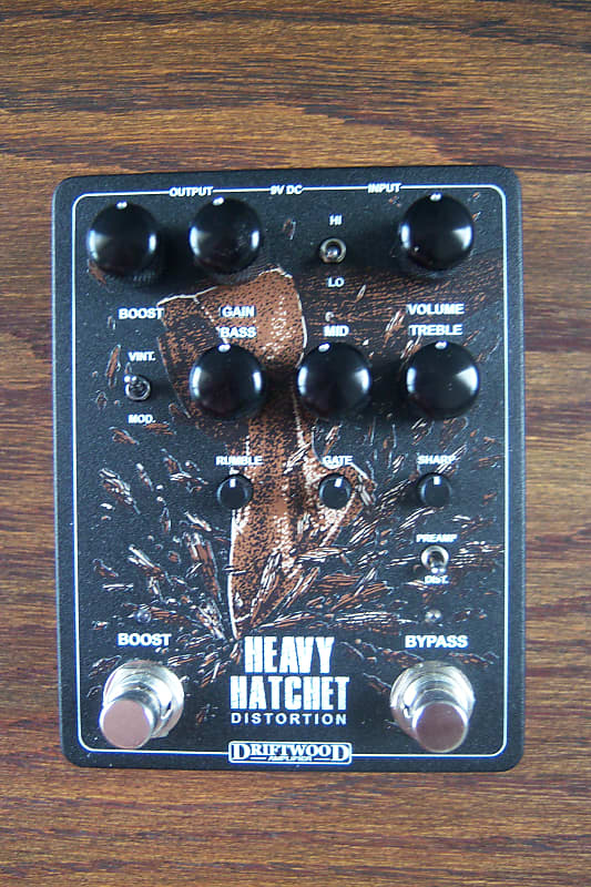 ギター DRIFTWOOD HEAVY HATCHET DISTORTION Heavy Hatchet Distortion - Driftwood Amps
