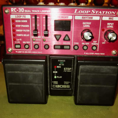 Boss RC-30 Loop Station 2011 - Present - Red image 1