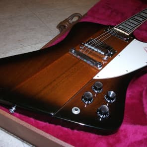 1996 Gibson Firebird V Sunburst Reverse Model Reissue