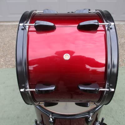 Pearl Export EX 12 Round X 9 Rack Tom, Wine Red, Hardwood Shell, ISS Mount! image 3