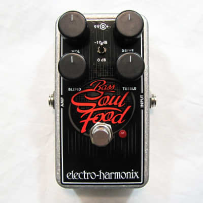 electro-harmonix Bass Soul Food ベース用 歪み Electro-Harmonix Bass Soul Food Transparent Bass Overdrive