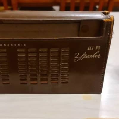 VINTAGE NATIONAL PANASONIC RADIO TRANSITOR/MADE IN JAPAN/1963 image 6