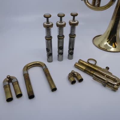 Sweet Playing Vintage Olds Ambassador Cornet in Lacquer! lot TPT1 image 5