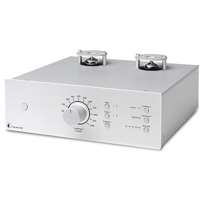 ProJect Tube Box DS2 Phono Preamp Silver Reverb