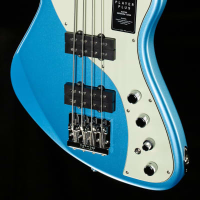 Fender Player Plus Active Meteora Bass Pau Ferro Fingerboard Opal Spark Bass Guitar - MX22013432-8.99 lbs image 1
