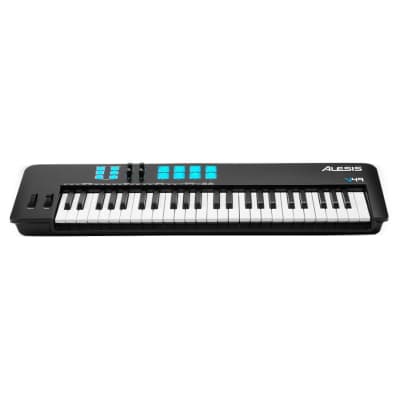 Alesis V49 MKII 49-Key USB MIDI Keyboard and Music Production Controller with Velocity-Sensitive Pads and Octave and Transpose Buttons image 2