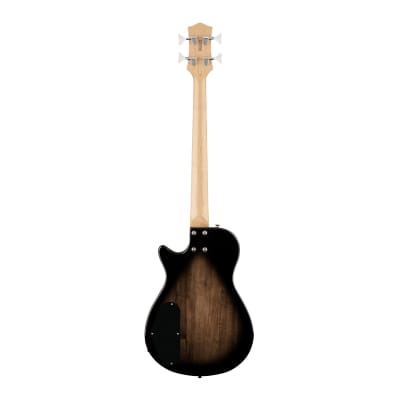 Gretsch G2220 Electromatic Junior Jet Bass II Short-Scale Guitar (Bristol Fog) Bundle with Gretsch Hardshell Case (2 Items) image 4