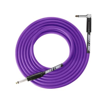 Bullet Cable 10′ Purple Thunder Guitar Cable for sale