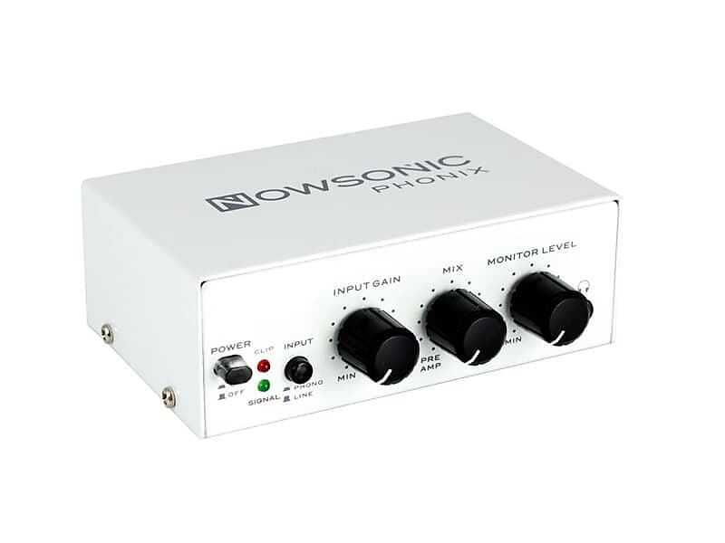 NOWSONIC Phonix 2 Channel USB Phono Preamplifier / Audiointerface image 1