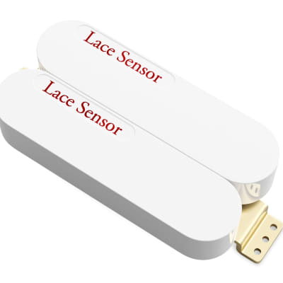 LACE Sensor Dually Red/Red Humbucker - White image 3