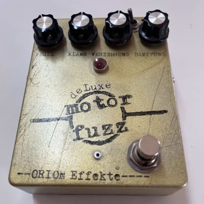 Orion Motor Fuzz Deluxe from 2011 - gold for sale