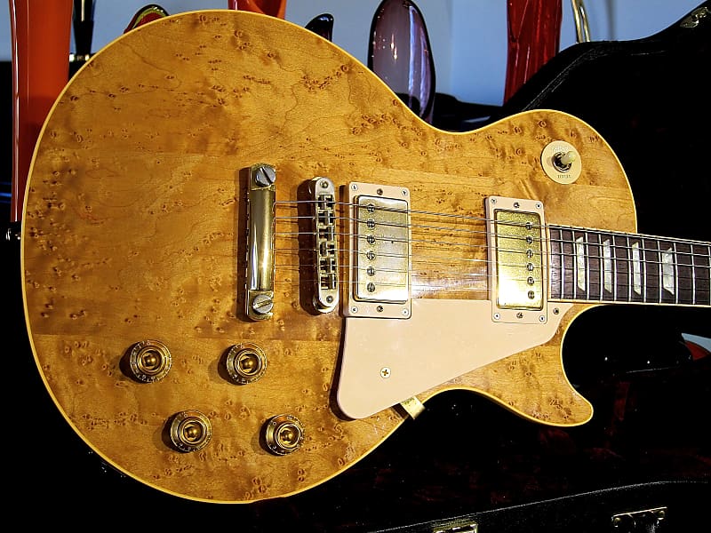 Vintage 1993 Gibson Custom Shop Edition Les Paul Birdseye Vintage 1993 Gibson Custom Shop Edition Les Paul Birdseye