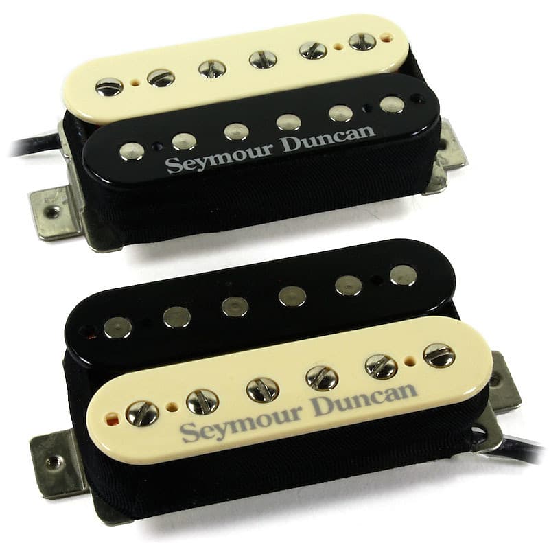 Seymour Duncan Hot Rodded Humbucker Set - Zebra | Reverb