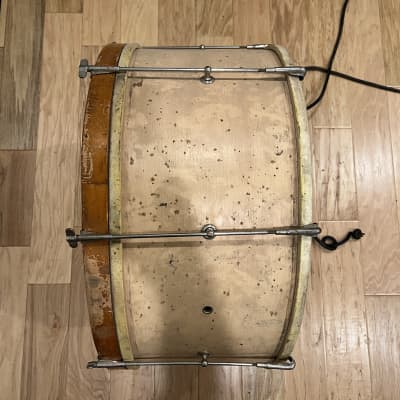 Vintage Leedy Ludwig 26" Bass Drum with case image 6