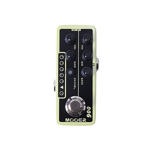 Mooer US Classic Deluxe Fender Blues Deluxe Inspired Micro Preamp Pedal  M-006