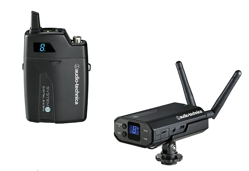 Audio Technica  - ATW-1701 - System 10 Portable Camera-Mount Digital Wireless System includes the AT image 1