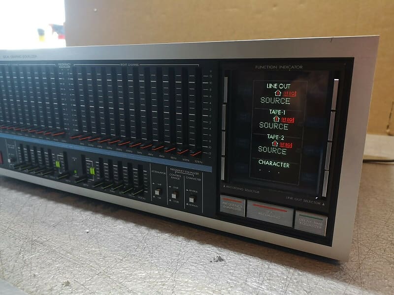 JVC SEA-R7 Vintage S.E.A. Graphic Equalizer - Excellent Used Condition -