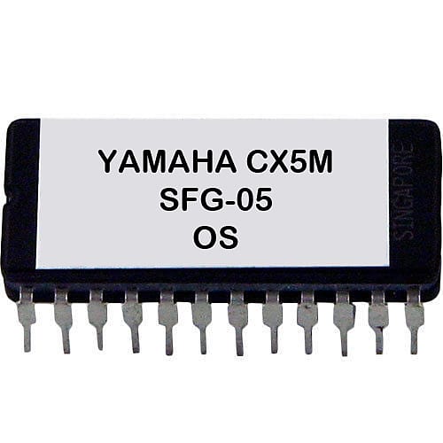Yamaha CX5M - Upgrade Firmware Update Eprom SFG-01 to SFG-05 add Midi Features image 1