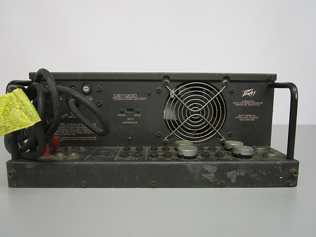 Peavey CS-1200 Stereo Power Amplifier | Reverb