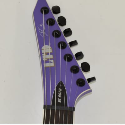 ESP LTD SC-607B Stephen Carpenter Purple Satin Guitar B-Stock 1010 image 4