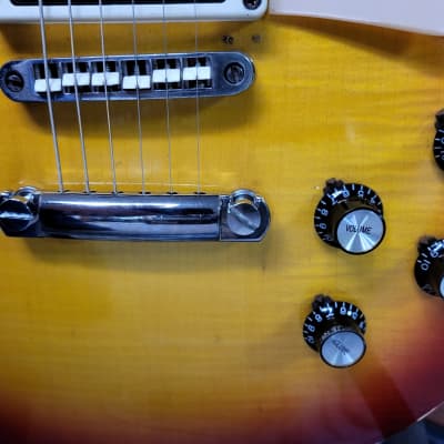 Video Demo Vintage 1973 Electra Model 2245 Super Rock Japan Les Paul Style Pro Setup New Strings New Hard Shell Case image 3