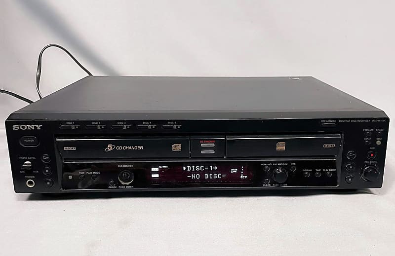 定番，新作 SONY CDレコーダー RCD-W500C