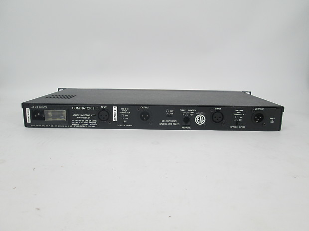 Aphex Dominator II 720 Precision Multi-Band Peak Limiter