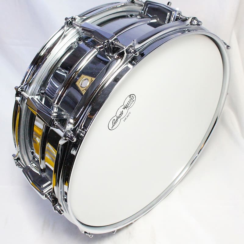 LUDWIG LM400 Supraphonic 14x5 RADIC snare drum [SN 3MA176093] [10