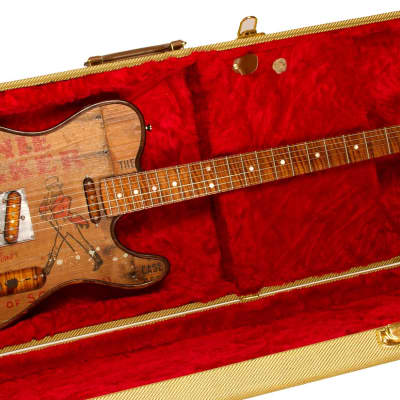 Red Coat – #210737 Maverick Vintage Wood Guitar image 2