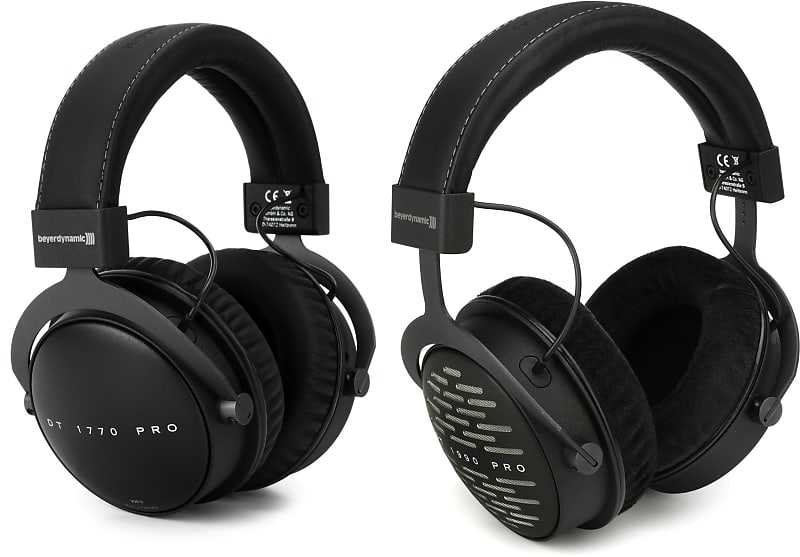 Beyerdynamic DT 1770 Pro Closed-back Studio Reference Headphones  Bundle with Beyerdynamic DT 1990 Pro Open-Back Studio Reference Headphones image 1