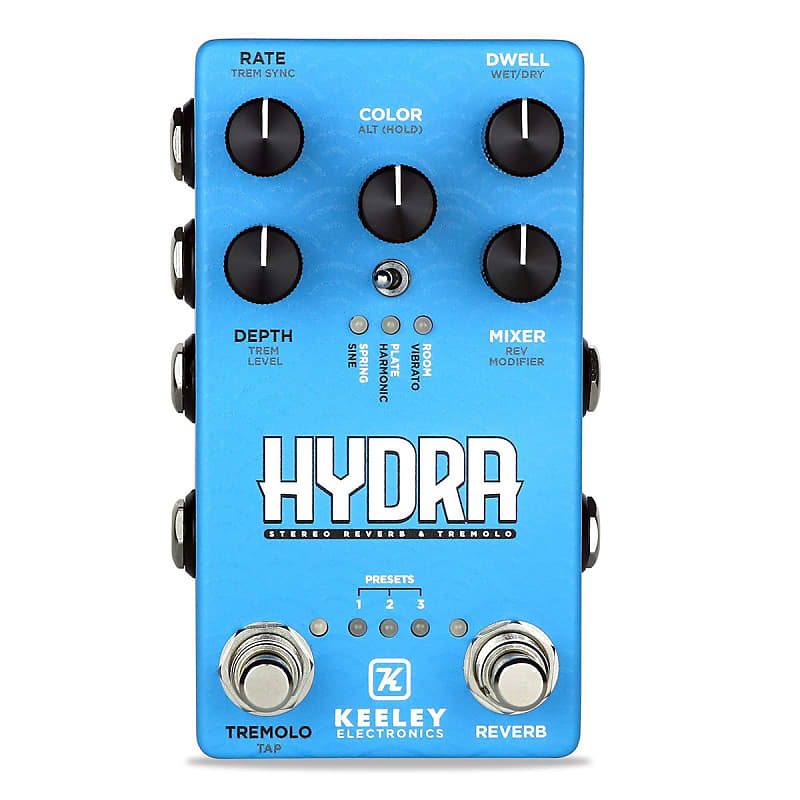 Keeley Electronics Hydra Stereo Reverb & Tremolo image 1