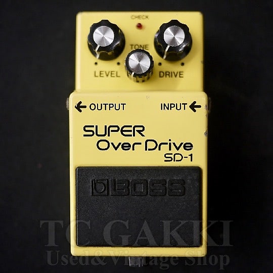 BOSS SD 1 SUPER Over Drive JAPAN NEC C4558C