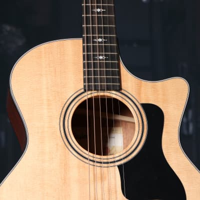Taylor 314ce Grand Auditorium V-Class Acoustic Electric Guitar Sapele image 3