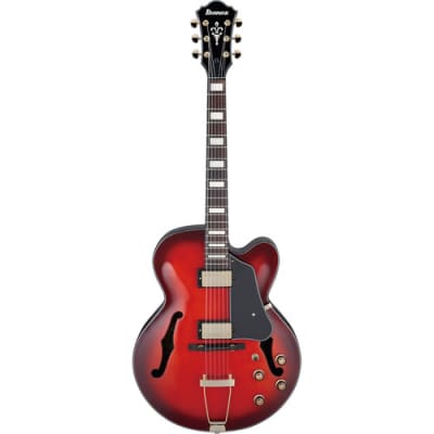 Ibanez AFJ95BSRD Artcore Expressionist Hollowbody Electric Guitar Sunset Red image 6