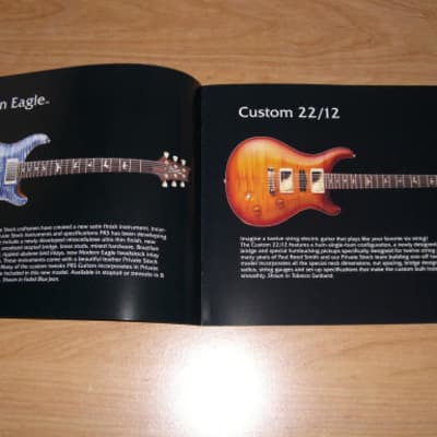 Paul Reed Smith PRS 2004 Catalogue 2004 RAREST year for catalogue in NEW condition image 3
