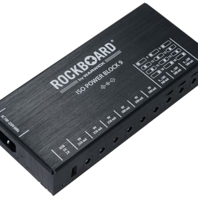 Open Box RockBoard ISO Power Block V9 IEC Isolated Guitar Pedal Power Supply image 2
