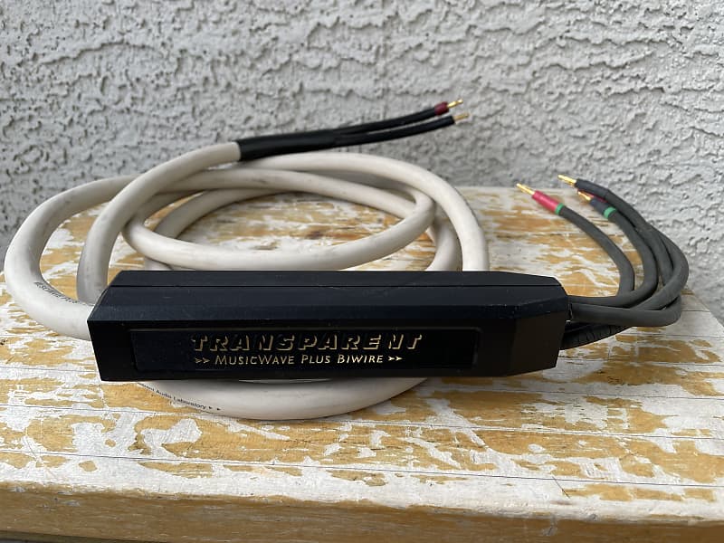 Transparent Musicwave Plus Biwire Stereo Speaker Cable Single