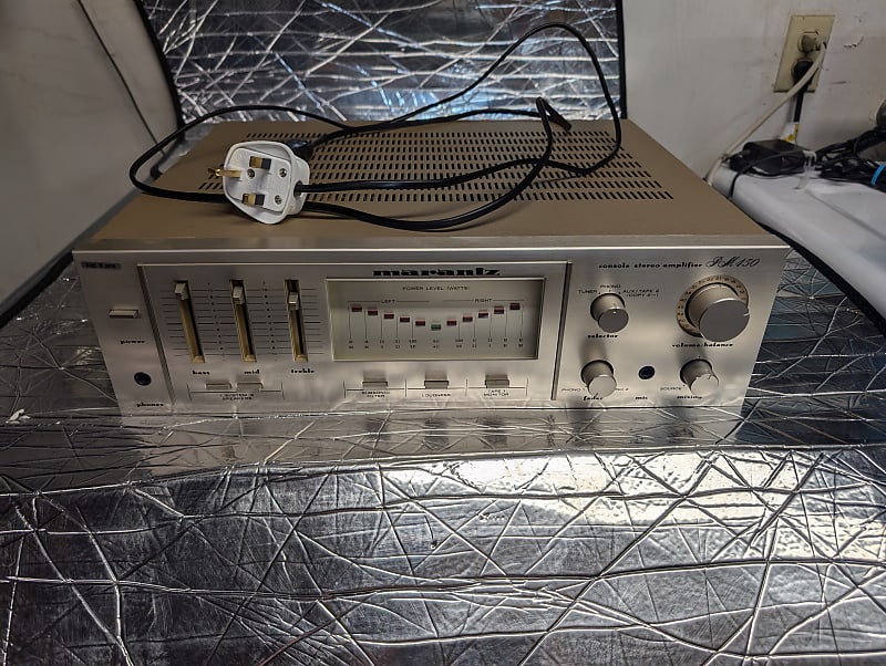 Marantz PM 450 80s - Metal  			