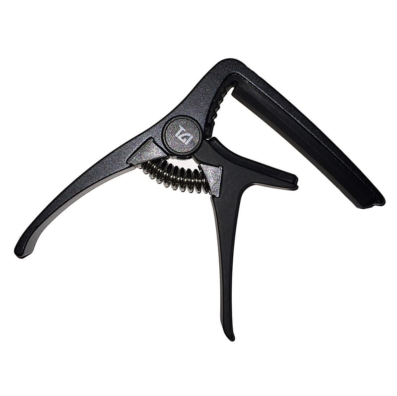 Acoustic Guitar Capo Trigger style (Black) Reverb UK