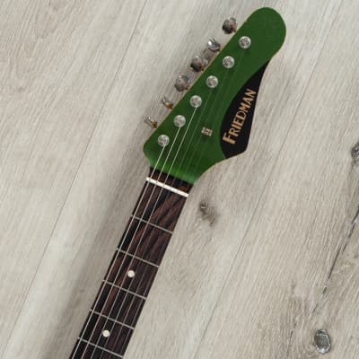 Friedman Vintage T Guitar, Rosewood Fretboard, Medium-Aged Cadillac Green image 8