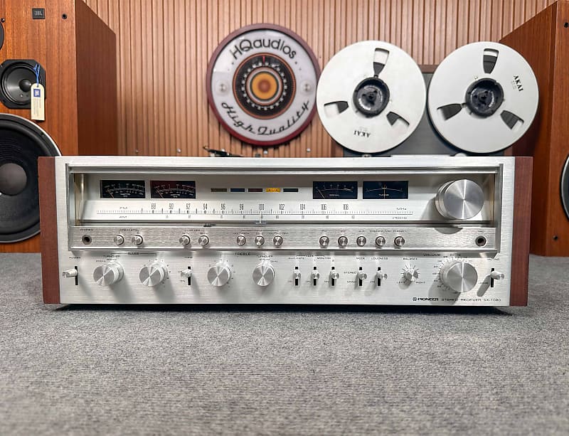 PIONEER SX-980 STEREO RECEIVER – 80WPC MONSTER, ANALOG MASTERPIECE – 1-YEAR WARRANTY  			