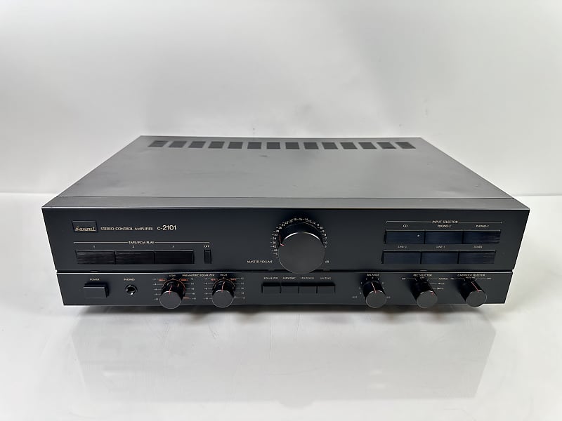 Sansui C-2101 Stereo Control Amplifier  			