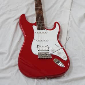 Crate Electra Electric Guitar Double Cut HSS Stratocaster Fat Strat Style - Red Finish image 2
