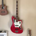 2008 Fender Jaguar Bass Hot Rod Red  (Made In Japan, MIJ) w/ hardshell case