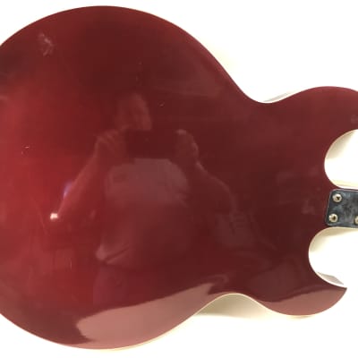 Kapa Challenger 1960's Semi-Hollow Violin Cut image 4