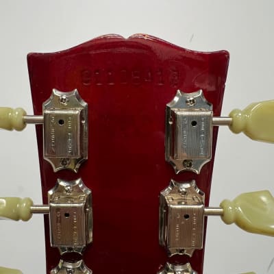 Vintage 1998 Gibson Les Paul Studio Double Cutaway Electric Guitar Cherry Sunburst DC with Gibson Case image 18