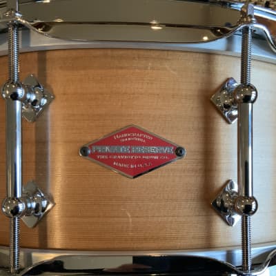 Craviotto 5.5x14 Private Reserve Solid Cedar Snare Drum  2019. Sound File image 7